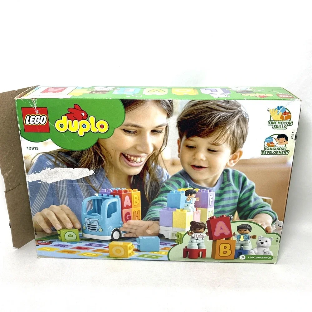 Lego DUPLO 10915 My First Alphabet Truck ABC Letters 36 pc Complete Set Retired